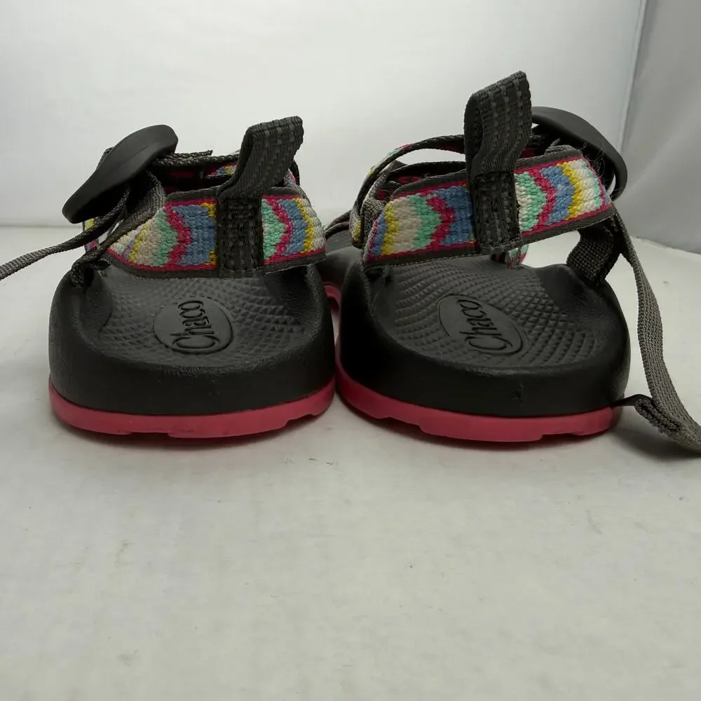 Chaco Z/1 EcoTread Kids Multi-Color Strappy Athletic Sport Sandal Size 4